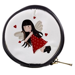 Cupid Girl Mini Makeup Bags by Valentinaart