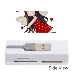 Cupid Girl Memory Card Reader (stick)  by Valentinaart