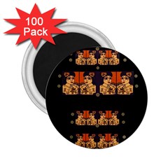 Geisha With Friends In Lotus Garden Having A Calm Evening 2 25  Magnets (100 Pack)  by pepitasart