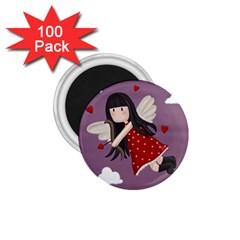 Cupid Girl 1 75  Magnets (100 Pack)  by Valentinaart