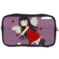 Cupid Girl Toiletries Bags 2-side by Valentinaart