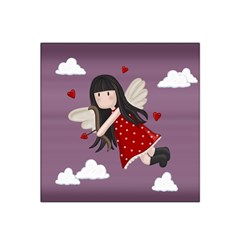 Cupid Girl Satin Bandana Scarf by Valentinaart