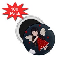 Cupid Girl 1 75  Magnets (100 Pack)  by Valentinaart