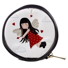 Cupid Girl Mini Makeup Bags by Valentinaart