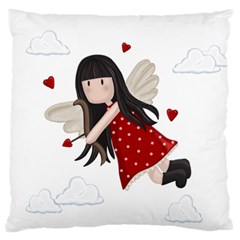 Cupid Girl Standard Flano Cushion Case (two Sides) by Valentinaart