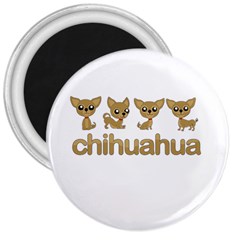 Chihuahua 3  Magnets