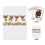 Chihuahua Playing Card Back