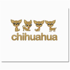 Chihuahua Mini Button Earrings by Valentinaart