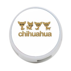 Chihuahua 4-Port USB Hub (Two Sides) 