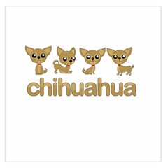 Chihuahua Large Satin Scarf (Square)