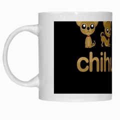 Chihuahua White Mugs by Valentinaart