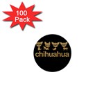 Chihuahua 1  Mini Buttons (100 pack)  Front