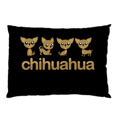 Chihuahua Pillow Case by Valentinaart