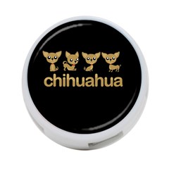 Chihuahua 4-port Usb Hub (two Sides)  by Valentinaart