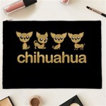 Chihuahua Cosmetic Bag (XXL)  Front