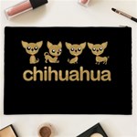 Chihuahua Cosmetic Bag (XXL)  Back