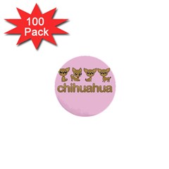 Chihuahua 1  Mini Buttons (100 Pack)  by Valentinaart