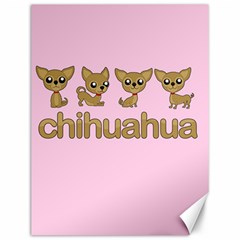 Chihuahua Canvas 12  X 16   by Valentinaart