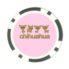 Chihuahua Poker Chip Card Guard (10 Pack) by Valentinaart