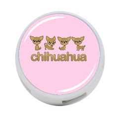 Chihuahua 4-port Usb Hub (one Side) by Valentinaart