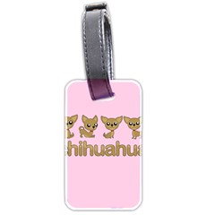 Chihuahua Luggage Tags (two Sides)