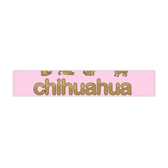 Chihuahua Flano Scarf (mini) by Valentinaart