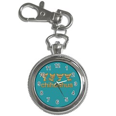 Chihuahua Key Chain Watches by Valentinaart