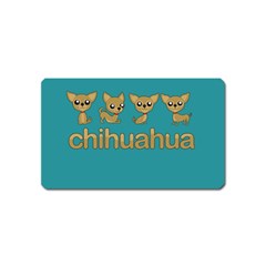 Chihuahua Magnet (name Card) by Valentinaart