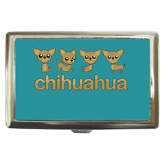 Chihuahua Cigarette Money Cases by Valentinaart