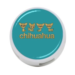 Chihuahua 4-port Usb Hub (one Side) by Valentinaart