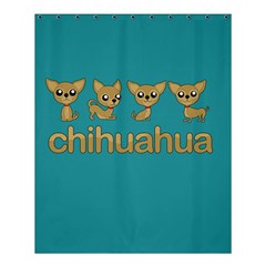 Chihuahua Shower Curtain 60  X 72  (medium)  by Valentinaart