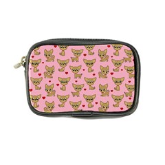 Chihuahua Pattern Coin Purse by Valentinaart