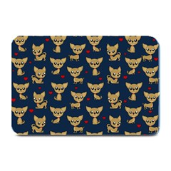 Chihuahua Pattern Plate Mats by Valentinaart