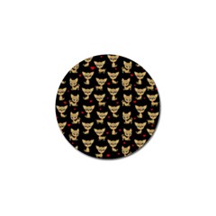 Chihuahua Pattern Golf Ball Marker