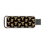 Chihuahua pattern Portable USB Flash (One Side) Front