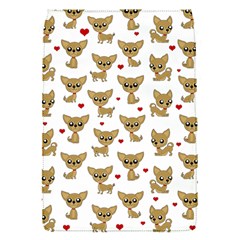 Chihuahua Pattern Flap Covers (s)  by Valentinaart