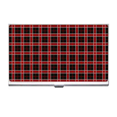 Coke Tartan Business Card Holders by jumpercat