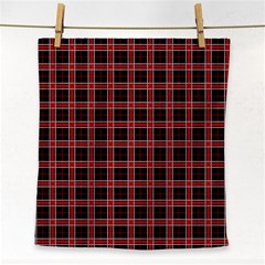 Coke Tartan Face Towel by jumpercat