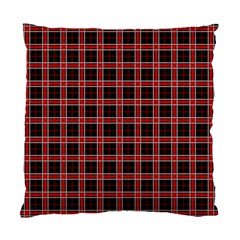 Coke Tartan Standard Cushion Case (one Side) by jumpercat