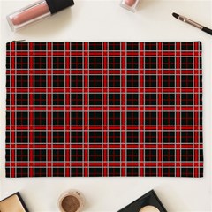 Coke Tartan Cosmetic Bag (xxl)  by jumpercat