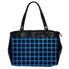 Deep Sea Tartan Office Handbags by jumpercat