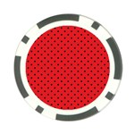 Ladybug Poker Chip Card Guard Front