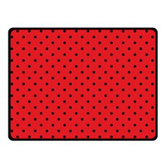 Ladybug Double Sided Fleece Blanket (small)  by jumpercat