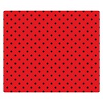 Ladybug Double Sided Flano Blanket (Small)  50 x40  Blanket Front