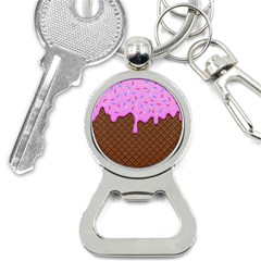 Chocolate And Strawberry Icecream Button Necklaces by jumpercat