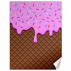 Chocolate And Strawberry Icecream Canvas 36  X 48   by jumpercat