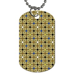 Persian Blocks Desert Dog Tag (one Side) by jumpercat