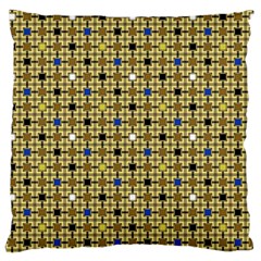 Persian Blocks Desert Large Flano Cushion Case (one Side) by jumpercat