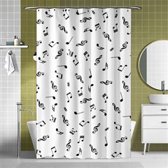 Music Tones Light Shower Curtain 48  X 72  (small)  by jumpercat