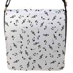 Music Tones Light Flap Messenger Bag (s) by jumpercat